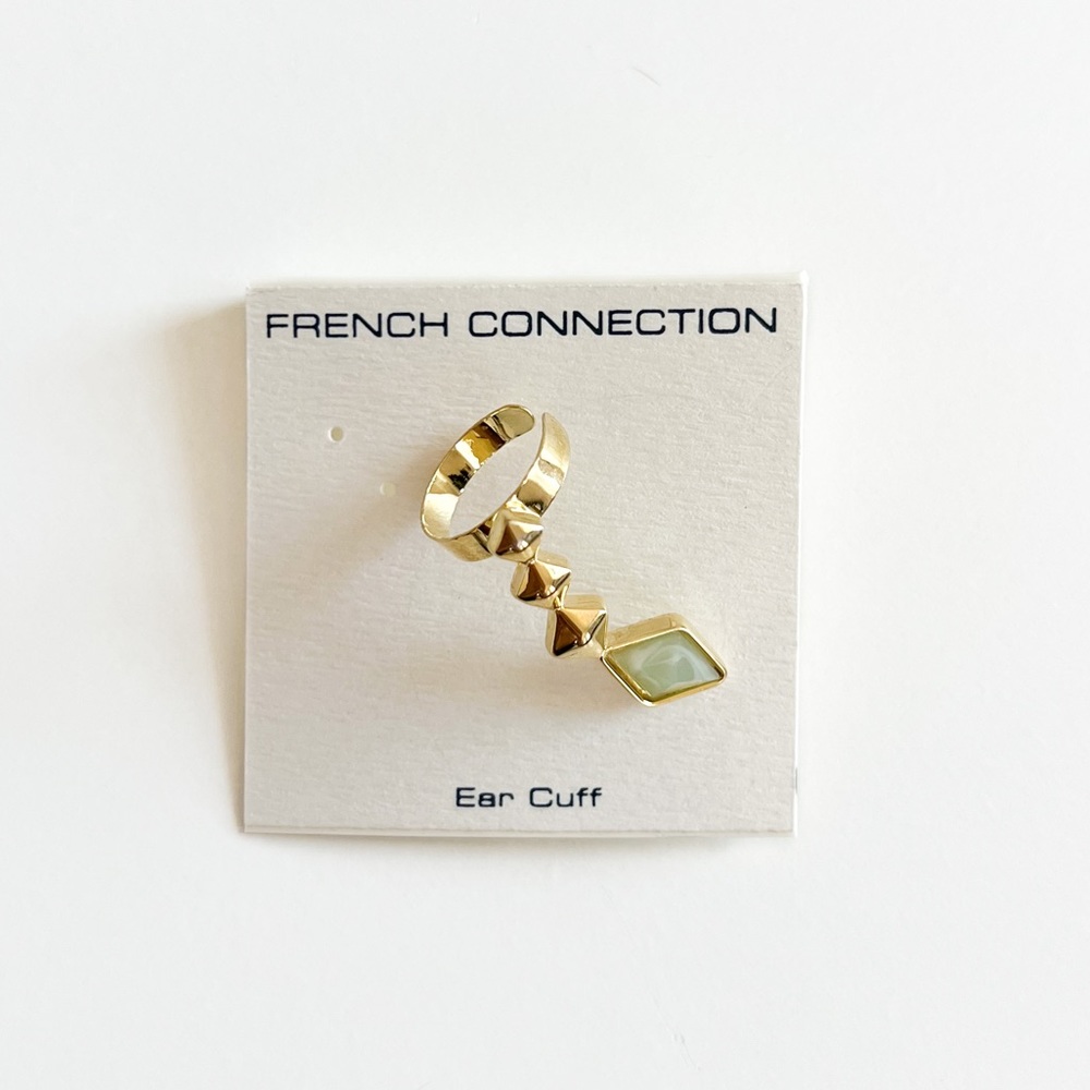 2/$15 NWT French Connection Gold Ear Cuff